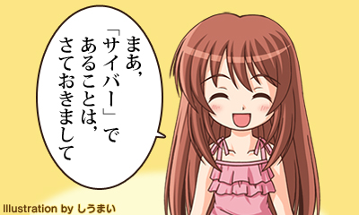 まあ，「サイバー」であることは，さておきまして