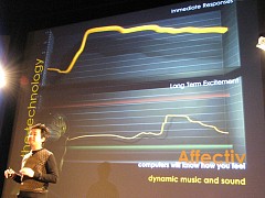 画像ギャラリー No.006のサムネイル画像 / ［GDC2008＃06］脳波で動かすゲームコントローラEmotiv EPOCは，2008年冬に299ドルで発売に