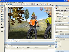 画像ギャラリー No.004のサムネイル画像 / ［GDC2008＃08］Adobeが4年ぶりのバージョンアップとなる「Director 11」を発表