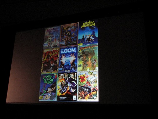 画像ギャラリー No.019のサムネイル画像 / ［GDC 2011］「Maniac Mansion」の制作者が語る，LucasArtsが手探り状態でヒット作を作るまで