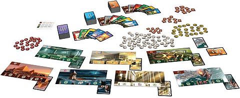 画像ギャラリー No.002のサムネイル画像 / 海外で話題のボードゲーム「世界の七不思議」日本語版が7月中旬発売