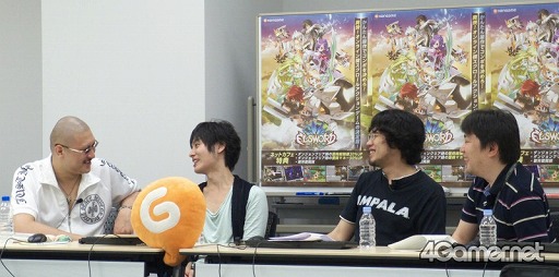 画像ギャラリー No.001のサムネイル画像 / 岡本信彦さん&マフィア梶田が,「ELSWORD」に挑戦。「RADIO 4Gamer」Ustream出張版を,7月22日(金)20:00から配信します