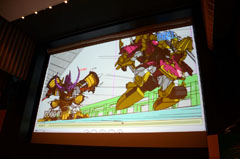 画像ギャラリー No.010のサムネイル画像 / ［CEDEC 2011］サンライズ小高忠男氏が語る「セルアニメスタイルのCG制作」。「SDガンダム三国伝 BraveBattleWarriors」の制作過程とは