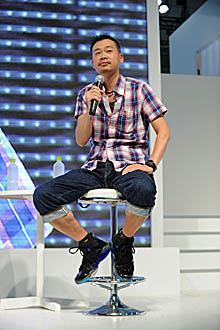 画像ギャラリー No.004のサムネイル画像 / ［TGS 2011］ソーシャルゲームとコンシューマゲームを分けるのはもう古い。ベテランゲームクリエイターによるパネルディスカッション「有名プロデューサーがソーシャルゲームを切る」がGREEブースで開催