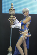 画像ギャラリー No.048のサムネイル画像 / ［G-Star 2011］恒例のコンパニオン写真集を掲載。過去最大規模となったG-Starの見どころはオンラインゲームだけじゃない？