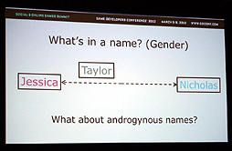 画像ギャラリー No.005のサムネイル画像 / ［GDC 2012］“データの使い方教えます”。限られたデータからさまざまな情報を引き出す方法が語られた，データ分析専門企業の講演レポート