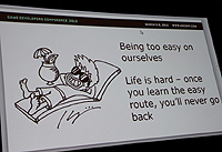 画像ギャラリー No.008のサムネイル画像 / ［GDC 2012］日本のゲーム業界はまず負けを認めるべき――稲船敬二氏が語る「日本のゲームの未来」