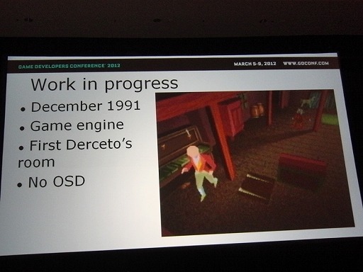 画像ギャラリー No.007のサムネイル画像 / ［GDC 2012］世界初の3Dポリゴンキャラクターゲーム「Alone in the Dark」は3日間のチームミーティングですべてが決まった 