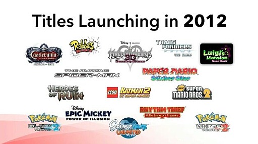 画像ギャラリー No.033のサムネイル画像 / ［E3 2012］ニンテンドー3DSの最新情報を伝える「Nintendo 3DS Software Showcase」まとめ