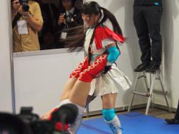 画像ギャラリー No.003のサムネイル画像 / ［TGS 2014］4Gamer×DDTプロレス，本日も13：00に第1試合をスタート