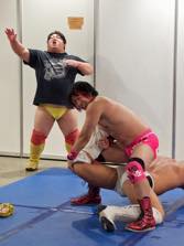 画像ギャラリー No.005のサムネイル画像 / 4Gamer×DDTプロレス@東京ゲームショウ2015,初日の配信は無事(?)終了。明日も正午にゴング!