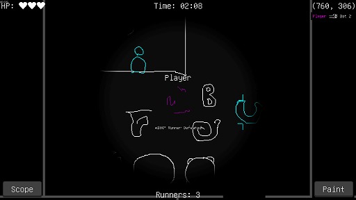 画像ギャラリー No.003のサムネイル画像 / 自分自身の姿を描き,風景に溶け込む。非対称型の落書き鬼ごっこゲーム「IIIIIIlI」,Steamストアページを公開