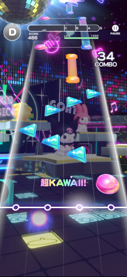 画像ギャラリー No.019のサムネイル画像 / 新作2タイトルがサンリオフェスに登場。パーティゲーム「サンリオ パーティランド」とスマホ向け音楽ゲーム「Sanrio Kawaii Me Live!」を先行試遊