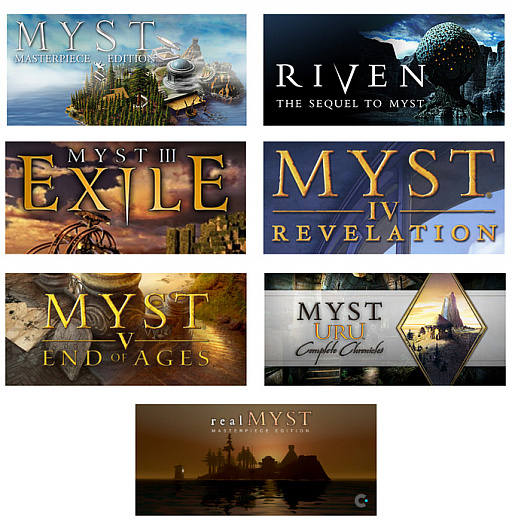 画像ギャラリー No.003のサムネイル画像 / リリースから25年を迎えた「Myst」。シリーズ7作品をセットし特典を同梱した記念パッケージのキャンペーンが,Kickstarterでスタート
