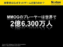 画像ギャラリー No.021のサムネイル画像 / 2009年版は「パフォーマンスに影響が出ないソフト」に。セキュリティソフト大手シマンテック,ゲームにフィーチャーしたセミナー開催