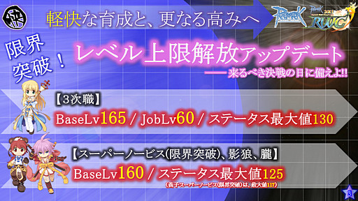 画像ギャラリー No.005のサムネイル画像 / 「ラグナロクオンライン」は新たなプレイスタイルを目指す――経験値テーブルの大胆な変更など,カンファレンスで発表されたアップデートの真意をガンホーに聞いてみた