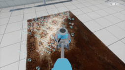 画像ギャラリー No.004のサムネイル画像 / インクリメンタル掃除シム「絨毯を洗うゲーム」，Steamストアページを公開。シンプルな作業における爽快感と成長要素を楽しめる