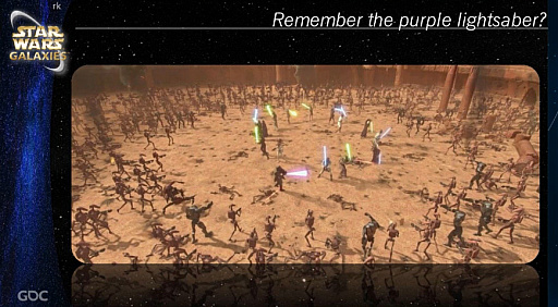 画像ギャラリー No.008のサムネイル画像 / ［GDC 2021］クラシックゲーム・ポストモーテムに「スター・ウォーズ ギャラクシーズ」が登場。ゲーマーの期待を裏切り続けたMMORPGは，どのようにして生まれたのか