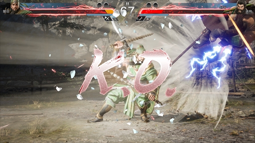 画像ギャラリー No.012のサムネイル画像 / ［EVO Japan］「三国群英伝：Arena」インプレッション。三国志の猛将たちが2種の武器を切り替え，相手のモーションを見切って戦う，駆け引き重視の3D格ゲー