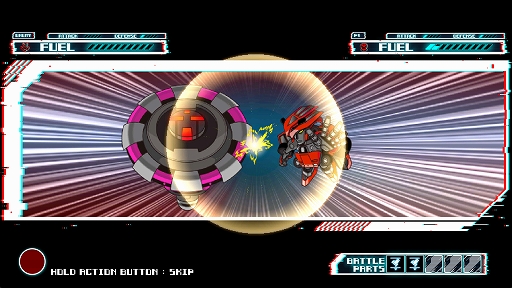 画像ギャラリー No.002のサムネイル画像 / 変形ロボバトルやパーツ交換など，新機軸が導入された「ROUTE16R」，懐かしのADVがデッキ構築SRPGとして蘇る「Hard Edge - War Zone」インプレッション［BitSummit］
