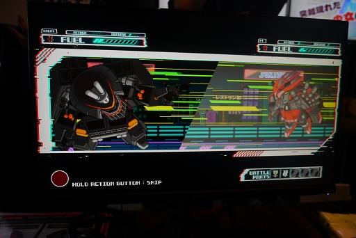 画像ギャラリー No.007のサムネイル画像 / 変形ロボバトルやパーツ交換など，新機軸が導入された「ROUTE16R」，懐かしのADVがデッキ構築SRPGとして蘇る「Hard Edge - War Zone」インプレッション［BitSummit］