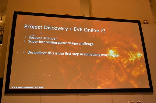 画像ギャラリー No.007のサムネイル画像 / ［gamescom］「EVE Online」とシチズン・サイエンスの出会い，そしてゲームの新たな可能性