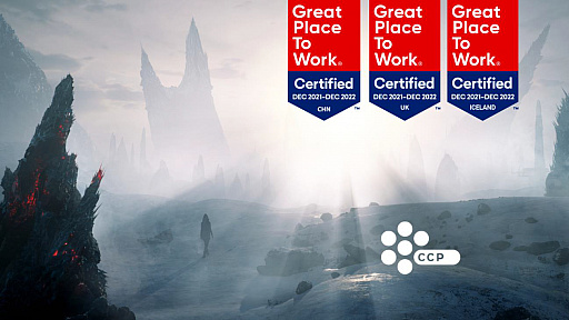 画像ギャラリー No.001のサムネイル画像 / 「EVE Online」などを開発するCCP Gamesが,2021年の“Great Place to Work認定”を取得