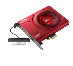 画像ギャラリー No.004のサムネイル画像 / Creative,「Sound Blaster Z」を国内発表。Sound Core3Dと外部DAC&ADCを搭載した新世代サウンドカード