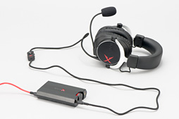 画像ギャラリー No.018のサムネイル画像 / 【PR】徹底検証,「Sound BlasterX」のUSB接続型ヘッドセット「H7」とサウンドデバイス「G5」。 いずれも使えば使うほど唸らされる「ゲーマー向けモデル」だった