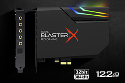 画像ギャラリー No.004のサムネイル画像 / Creative，ゲーマー向けPCIeサウンドカード「Sound BlasterX AE-5」を7月下旬に国内発売