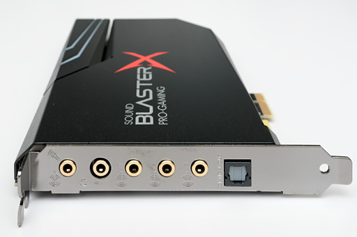 画像ギャラリー No.006のサムネイル画像 / Creative，ゲーマー向けPCIeサウンドカード「Sound BlasterX AE-5」を7月下旬に国内発売