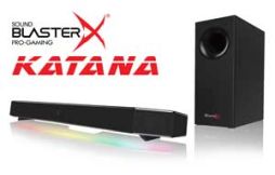 画像ギャラリー No.001のサムネイル画像 / ゲーマー向けサウンドバー「Sound BlasterX Katana」がAndroidおよびiOSスマートフォンから操作可能に