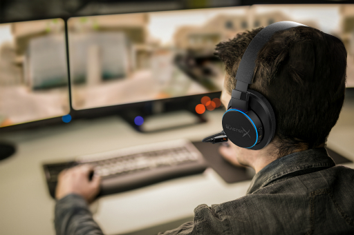 画像ギャラリー No.007のサムネイル画像 / Creative,PCとPS4,Switch対応を謳うゲーマー向けヘッドセット「Sound BlasterX H6」