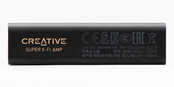 画像ギャラリー No.005のサムネイル画像 / Creative「SXFI AMP」レビュー。最先端のバーチャルサラウンドヘッドフォン技術を採用した「尖りすぎ」なUSBサウンドデバイス