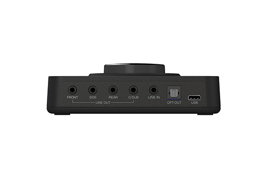 画像ギャラリー No.002のサムネイル画像 / Creative，USBサウンドデバイス「Sound Blaster X3」を発売。「Super X-Fi」対応で7.1chスピーカーも接続可能