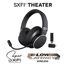 画像ギャラリー No.006のサムネイル画像 / Creative,低遅延ワイヤレス接続が可能な「Super X-Fi」対応ヘッドセット「SXFI THEATER」を国内発売