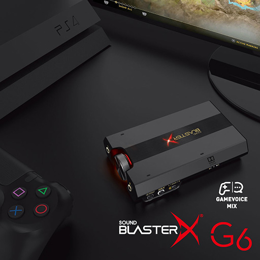 画像ギャラリー No.001のサムネイル画像 / 「Sound BlasterX G6」が新ファームウェアでGameVoice Mixに対応