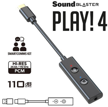 画像ギャラリー No.001のサムネイル画像 / Creative,PCやPS5,Switchなどで利用可能なハイレゾ対応USBサウンドデバイスを発売