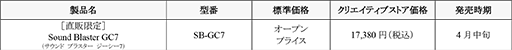 画像ギャラリー No.002のサムネイル画像 / Creative，SXFi対応のUSBサウンドデバイス「Sound Blaster GC7」とワイヤレスヘッドセット「SXFI AIR GAMER」を国内発売