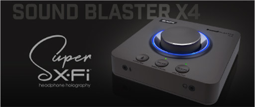 画像ギャラリー No.004のサムネイル画像 / Creative,USBサウンドデバイス「Sound Blaster X4」を発売。ボイスチャット向け機能など強化