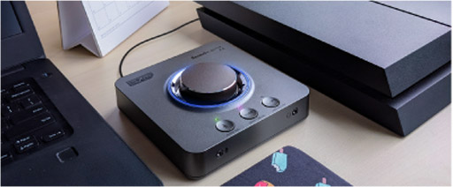画像ギャラリー No.005のサムネイル画像 / Creative,USBサウンドデバイス「Sound Blaster X4」を発売。ボイスチャット向け機能など強化