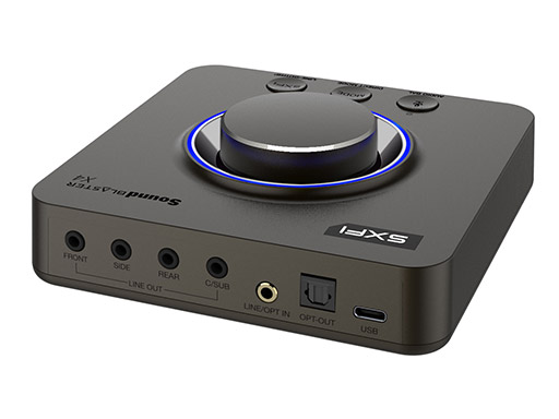 画像ギャラリー No.008のサムネイル画像 / Creative,USBサウンドデバイス「Sound Blaster X4」を発売。ボイスチャット向け機能など強化