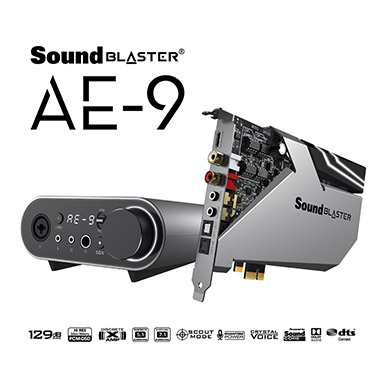 画像ギャラリー No.001のサムネイル画像 / Creativeのサウンドカード「Sound Blaster AE-9」とヘッドセット「SXFI AIR GAMER」が「FFXIV」推奨認定を取得