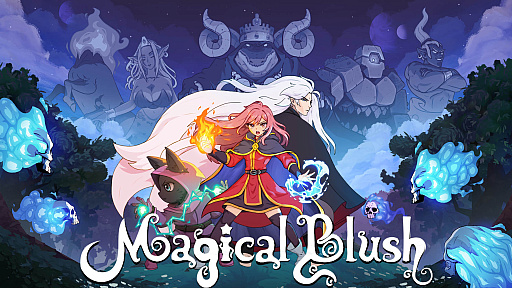 画像ギャラリー No.002のサムネイル画像 / 「Magical Blush」制作発表。呪文コンボシステムとメトロイドヴァニア風の探索を組み合わせた2Dアクションアドベンチャー