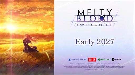 画像ギャラリー No.009のサムネイル画像 / ［EVO Japan］「MELTY BLOOD: TWI-LUMINA」発表。新システムとキャラクターが追加されたメルブラシリーズの最新作