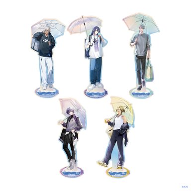 画像ギャラリー No.004のサムネイル画像 / にじさんじ「Rainy Day Laundry」グッズが6月12日19時発売。雨の日とコインランドリーがテーマで人気男性ライバー5人が登場