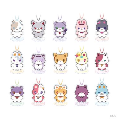画像ギャラリー No.008のサムネイル画像 / どうぶつマスコット「にじたうん」のグッズが6月24日発売。第1弾はステッカーやトートバッグなど6種類