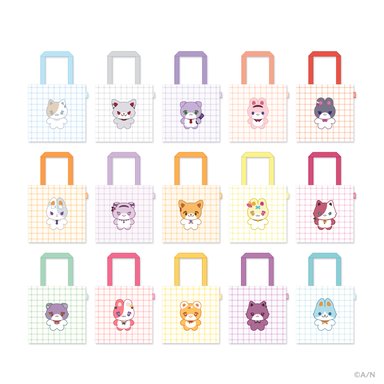 画像ギャラリー No.012のサムネイル画像 / どうぶつマスコット「にじたうん」のグッズが6月24日発売。第1弾はステッカーやトートバッグなど6種類