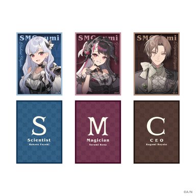 画像ギャラリー No.007のサムネイル画像 / にじさんじ「SMC組」の活動7周年記念グッズ「SMC組 7th Anniversary」が7月3日発売