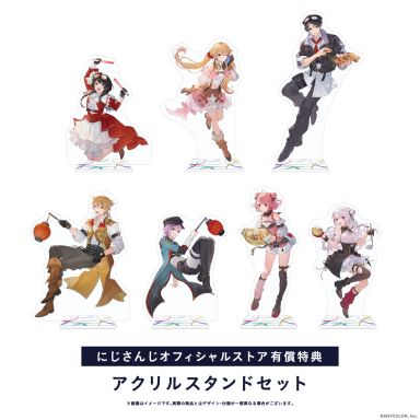 画像ギャラリー No.007のサムネイル画像 / にじさんじライブツアーを締めくくった「Singin’ in the Rainbow！ 東京公演」Blu-rayの店舗別特典が公開